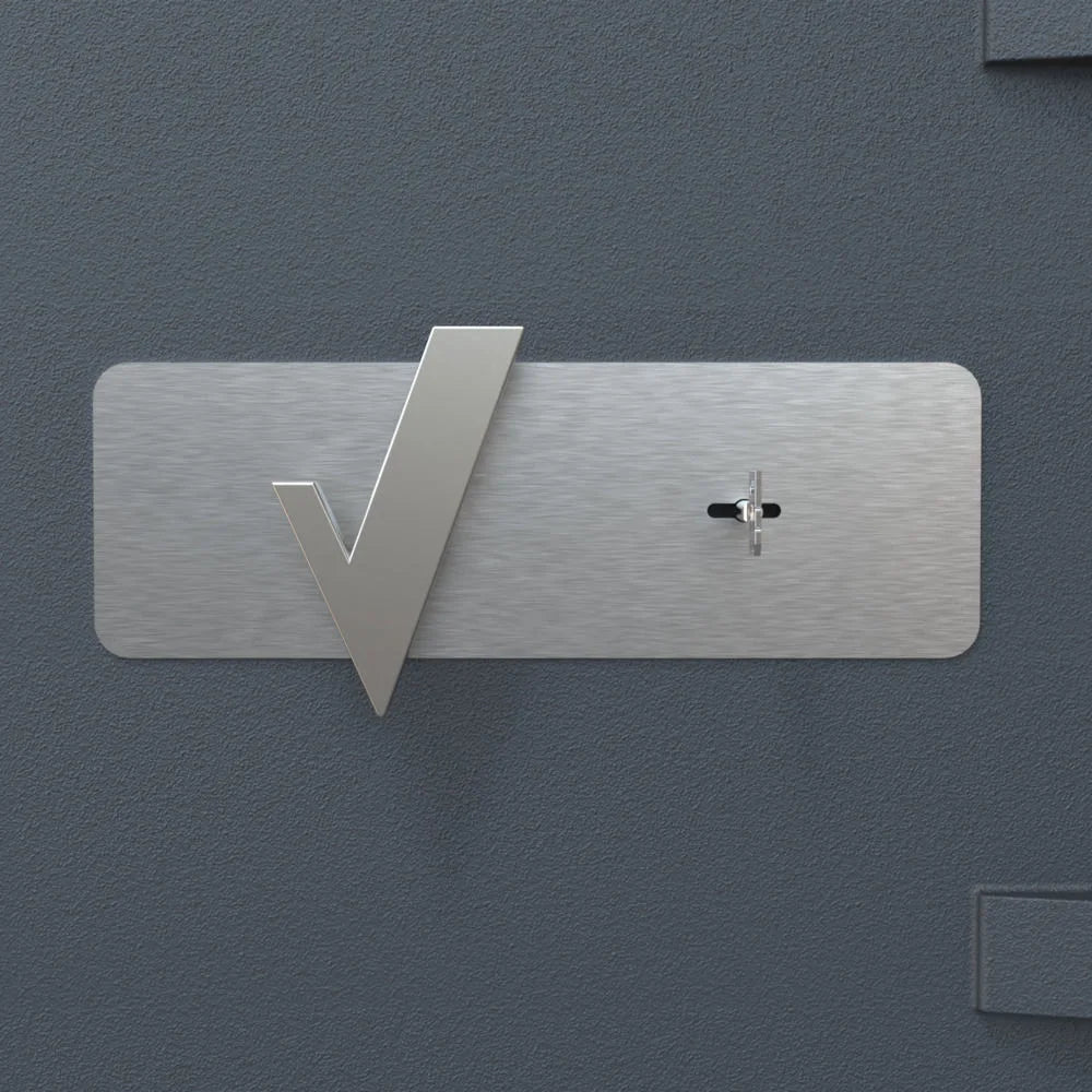 Close-up dubbelbaard sleutelslot op de Salvus Milano 3 – EN 1300