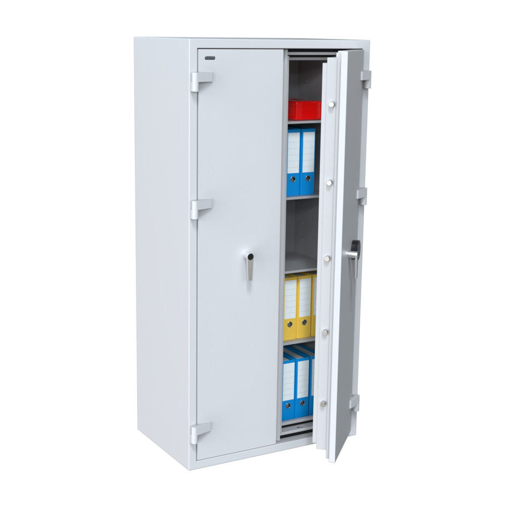 Salvus Arezzo Grade I ELO kluiskast in lichtgrijs met elektronisch slot 